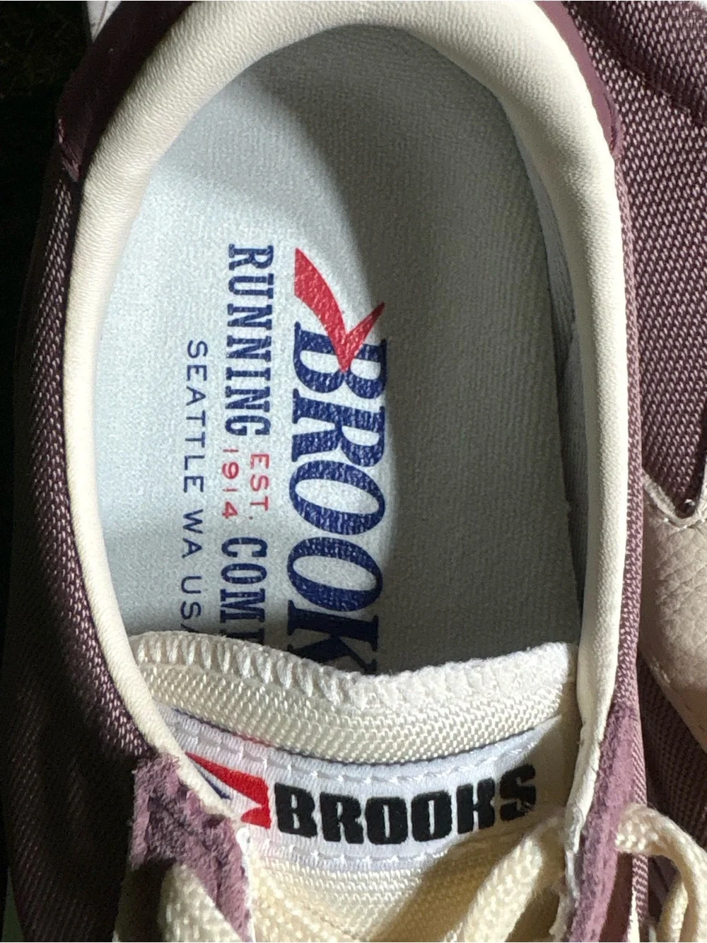 Women’s Brooks Sneakers in Mauve and Cream thought they were pretty. Run/casual?